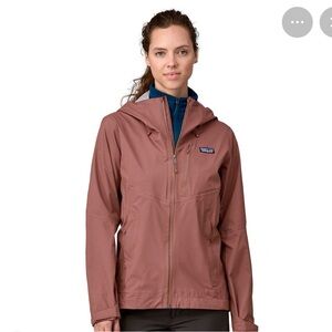 Patagonia Women's peach mauve Brown Hooded Jacket